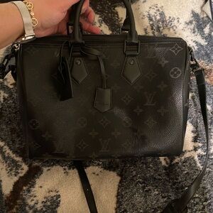 Louis Vuitton Black P9 Speedy